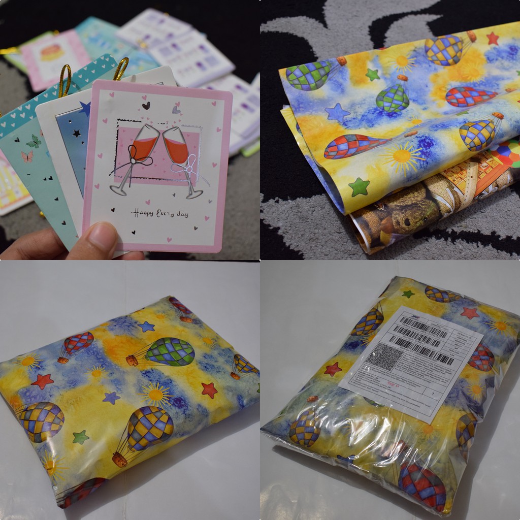 

Penambahan Kertas Kado Dan Kartu Ucapan