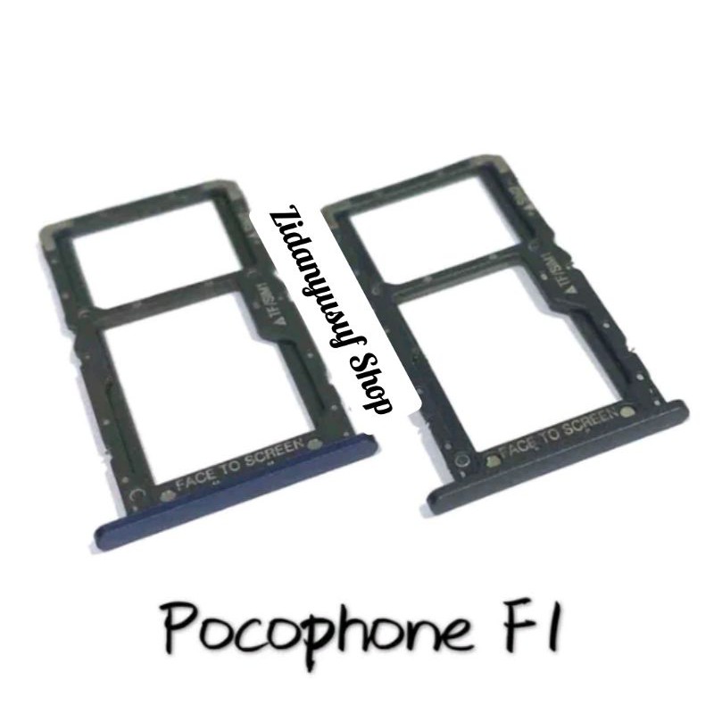 SIMTRAY SIMLOCK SLOT KARTU TEMPAT SIM POCOPHONE F1 SLOT SIMCARD