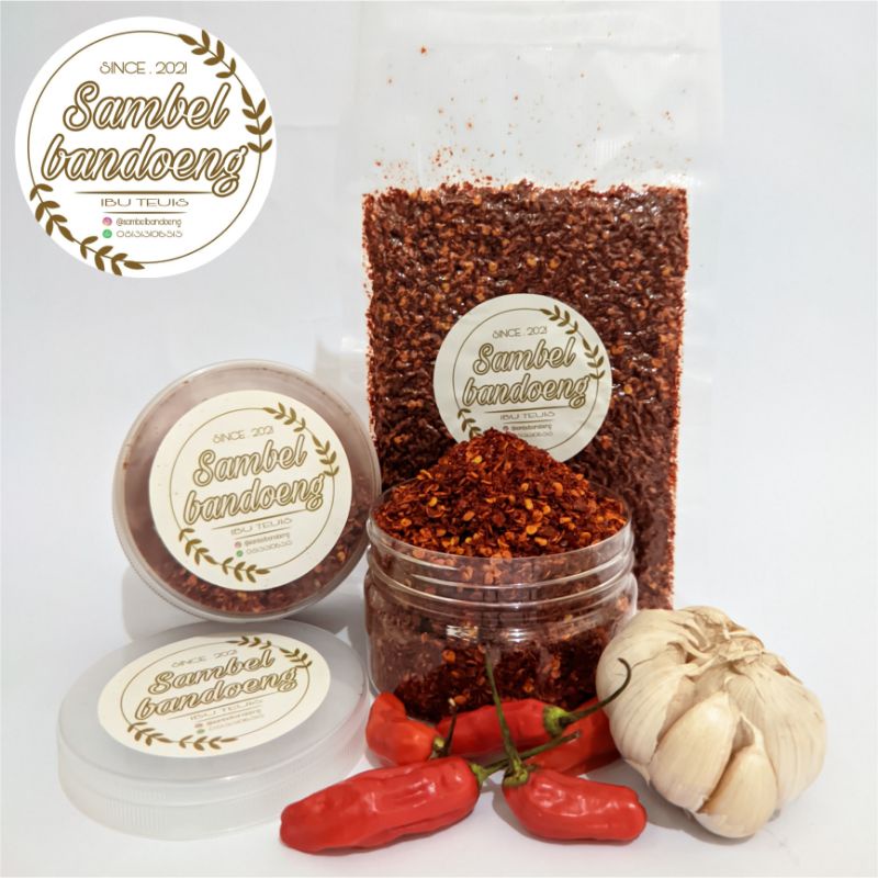 

Sambal kering cabai keriting khas bandung
