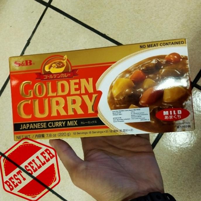 

] S&B Golden Curry sauce Mix M*ild 220gr/ Saus kari golden curry M*ld