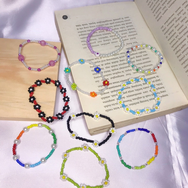 Bead Bracelet Basic / Gelang Manik / Gelang Manik Kpop