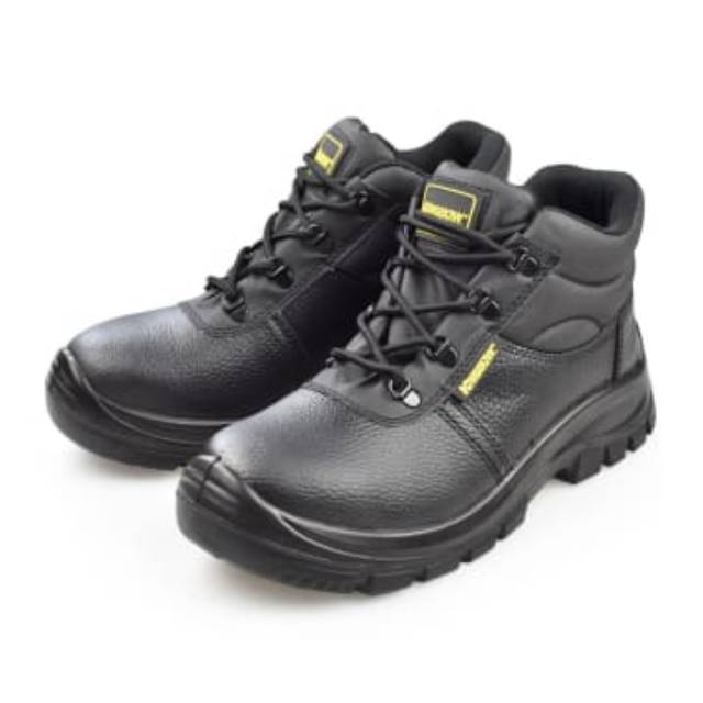 Krisbow safety shoes Maxi 6 inch hitam  - sepatu safety pengaman