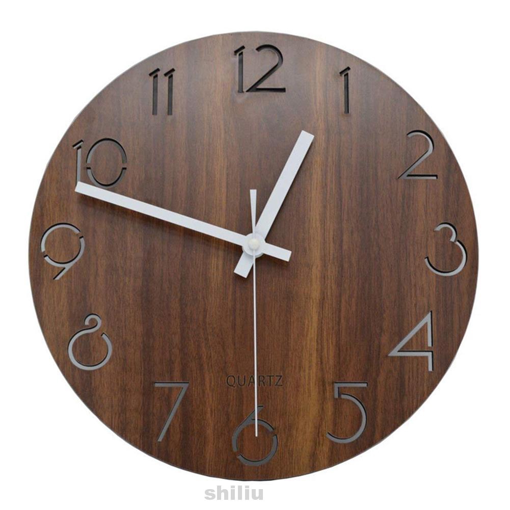 12inch Decorative Bedroom Vintage Rustic Tuscan Style Wall Clock Shopee Indonesia