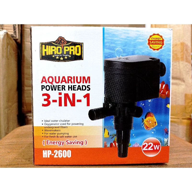 Promo murah Pompa aquarium HIRO PRO HP 2600