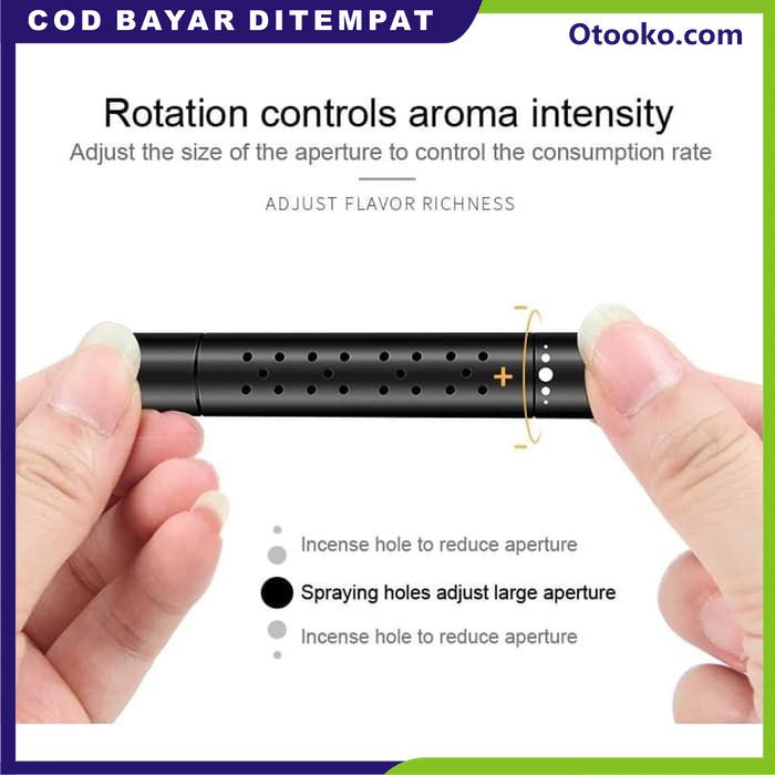 Parfum Pewangi Mobil Stick Car Air Vent Jepit AC Aromatherapy Wangi Tahan Lama