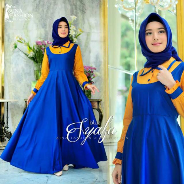 GAMIS SYARI ANNAJAH CAPUCCINO 900GR 110 140 ALLSIZE GAMIS SYARI BUSUI CADAR CREPE HQ POLOS MURAH I.