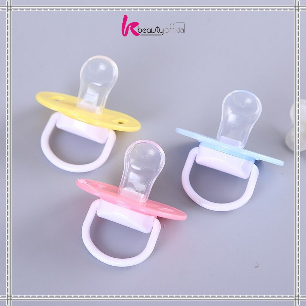 KB-C46 Empeng Bayi | Dot Bayi Bulat / Datar | Baby Pacifier / Soother | Kompeng Bayi Food Grade-DOT DATAR