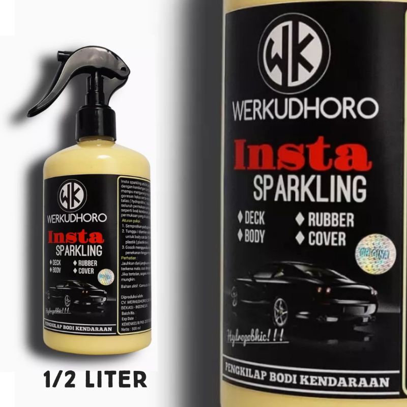 Pengkilap motor dan mobil literan insta sparkling