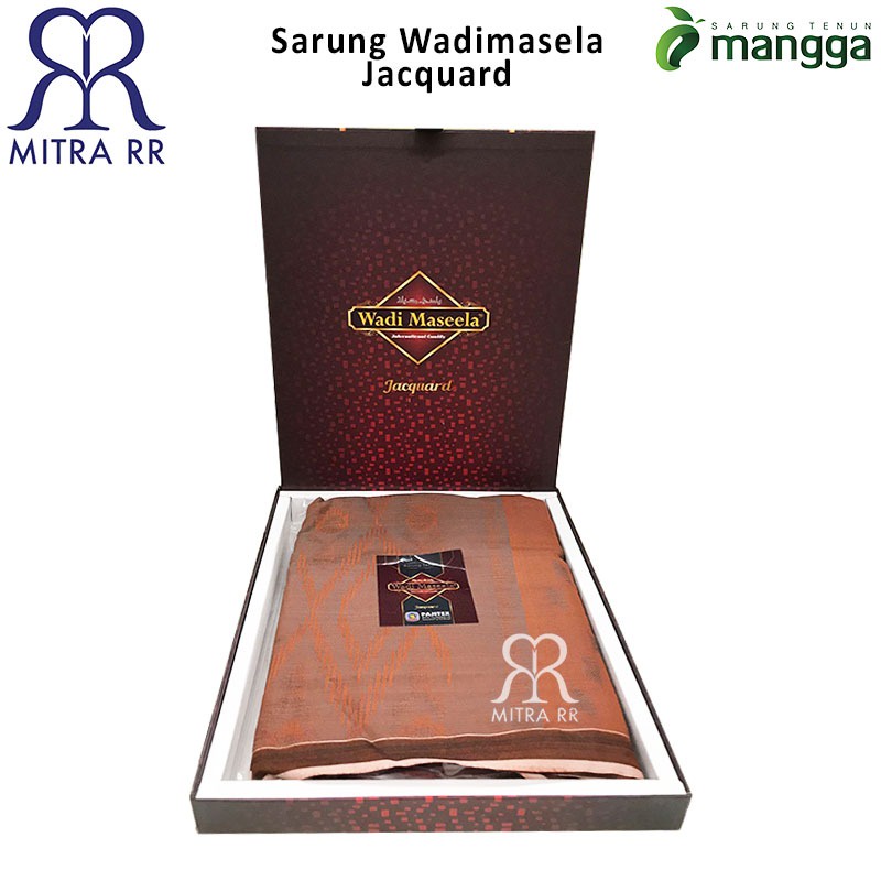 Sarung Mangga Wadi Maseela Jacquard Sarung Wadimasela Tenun Jaguard Dewasa