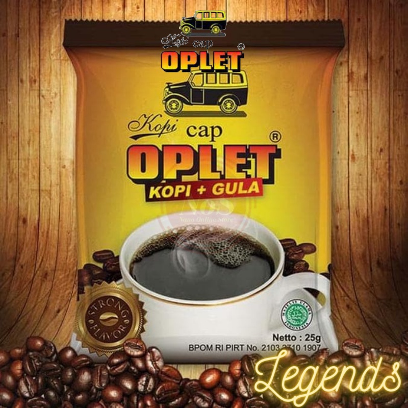 

Kopi Oplet + gula Strong Flavour 10x25gr