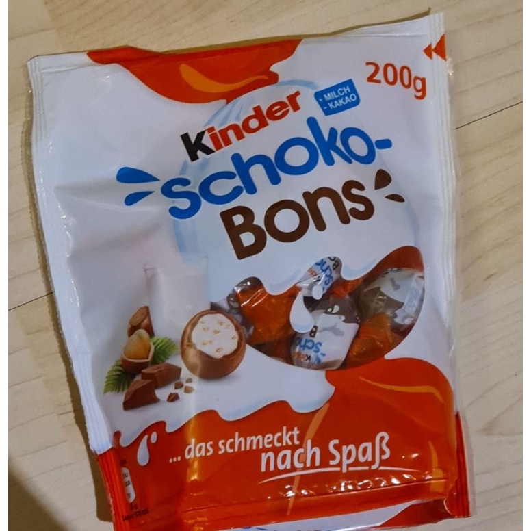 

Kinder Schoko bons 200gr+25gr
