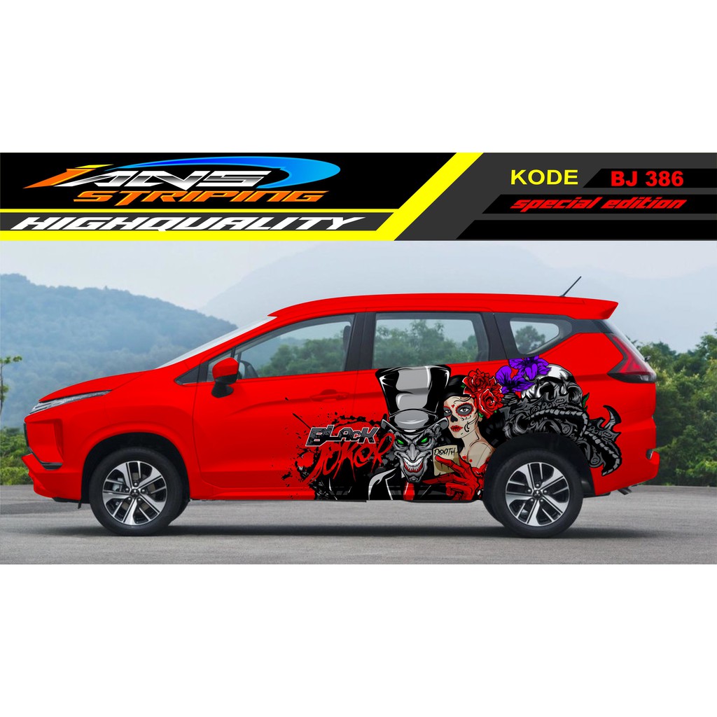 STICKER MOBIL XPANDER , INNOVA / DECAL STICKER MOBIL, INNOVA, RUSH, TERIOS / STICKER VARIASI MOBIL