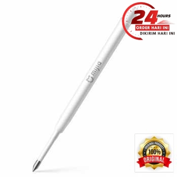 

[TM] ORIGINAL Mi Pen Refill Tinta Pulpen Metal Signature - 3 PCS - White