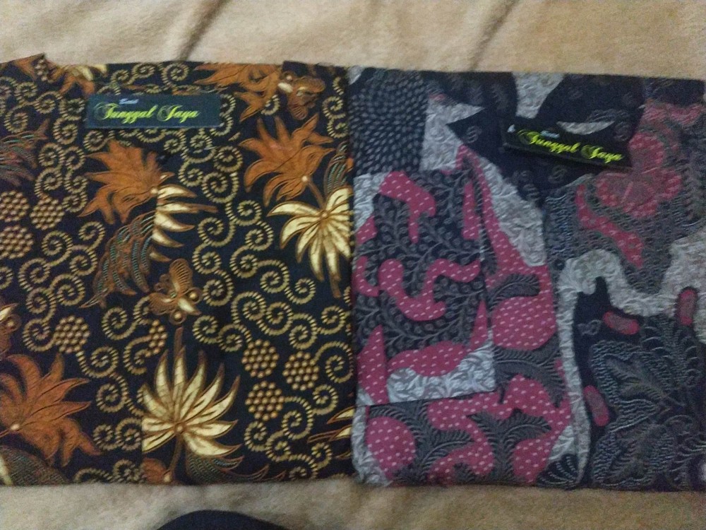 Gamis Batik Syari Modern Busui Bumil