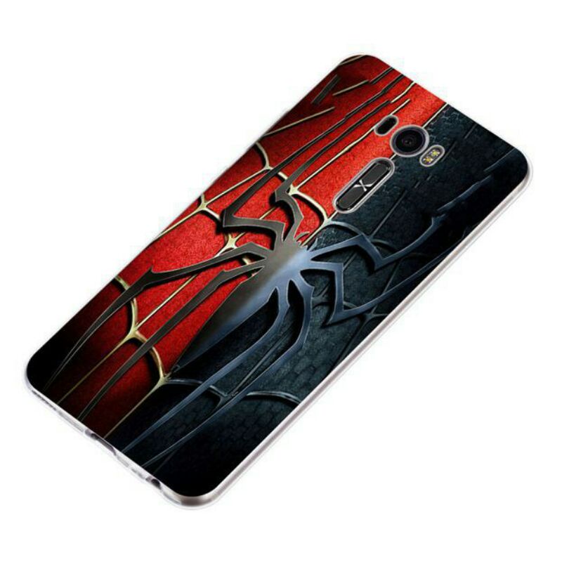 Case Asus Zenfone Selfie / ZD551KL / ZD00UD / Layar 5,5 inch Softcase karakter Spiderman