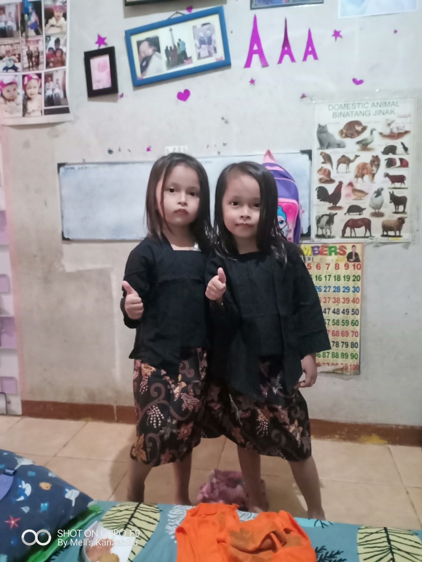 Kutubaru Anak Batik / Kutubaru Batik Anak Kekinian / Kutubaru Batik Anak Milenial