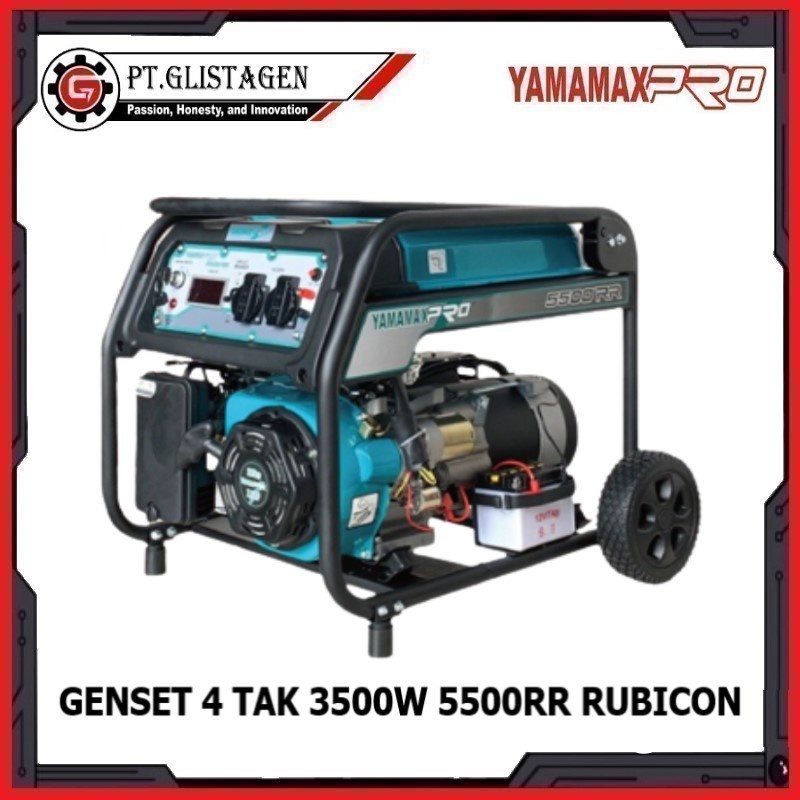Mesin Generator Listrik 3500W Genset 4 Tak YAMAMAX PRO 5500 RR RUBICON