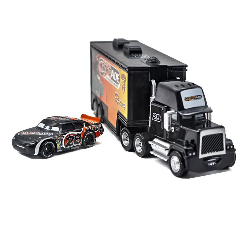 Racing Cars Mc Uncle Mcqueen Roadblock Cool Sister 95 Cargo Car Alloy Toys