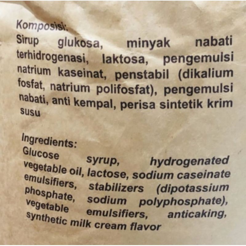 

santos creamer bubuk1 kg / krimer santos