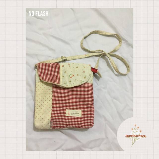[Preloved] Tas Selempang Kain