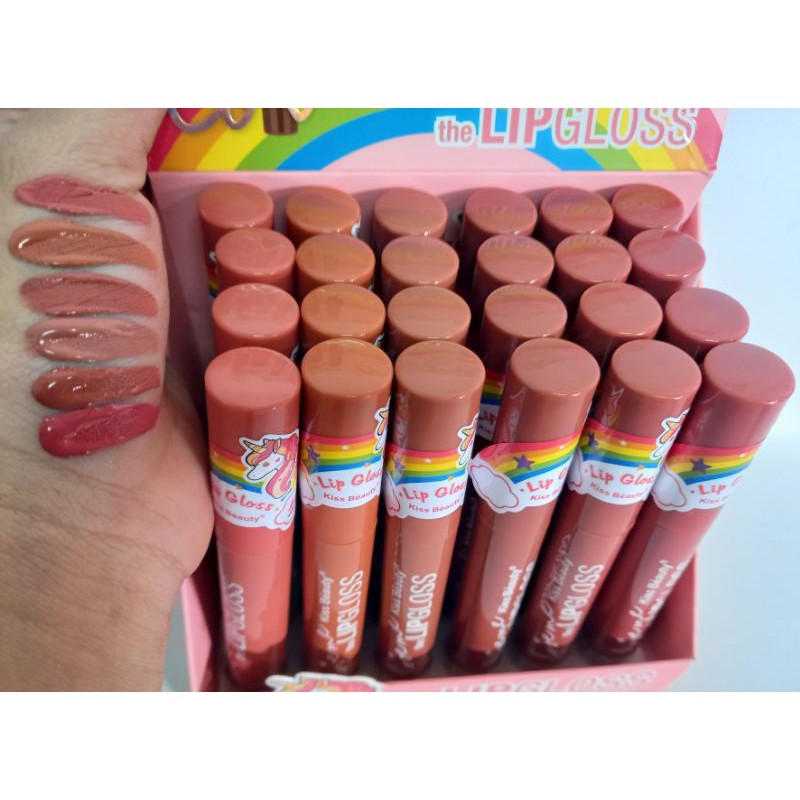 BEST SELLER LIP GLOSS MATTE  LOVE ME UNICORN | LIP GLOSS MAGIC 10ML PER6PCS NO.7883-03A | 1014E