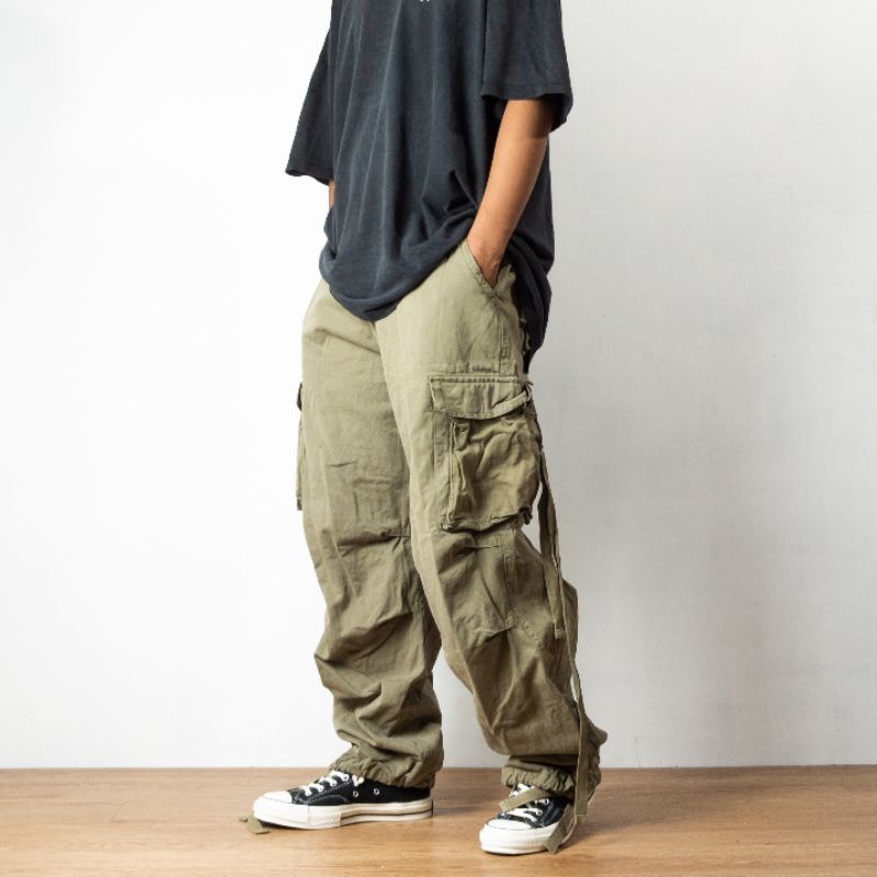 Cargopants abercrombie and fitch green olive
Size 31-33