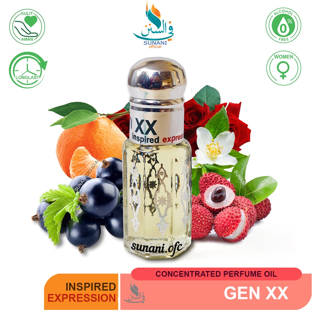 PARFUM GEN XX ,PARFUM NON ALKOHOL, Minyak Wangi NON ALKOHOL, PARFUM 6ml ,PARFUM 3ml,PARFUM SHOLAT,PA