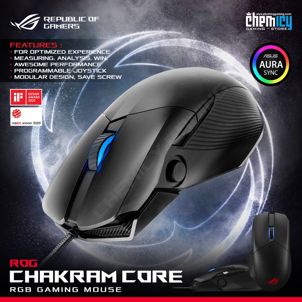 Asus ROG Chakram Core RGB Gaming Mouse