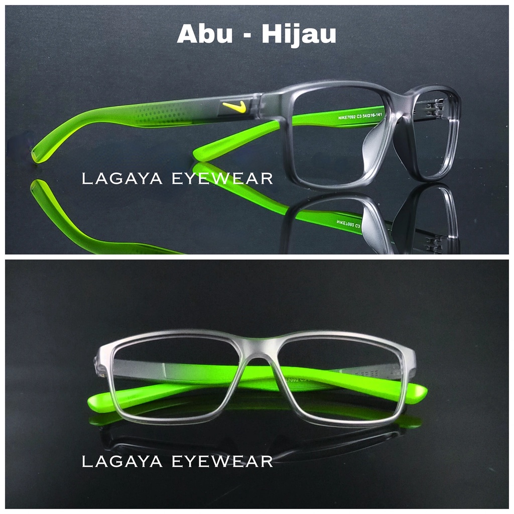 KACAMATA HITAM SPORT PRIA POLARIZED ANTISILAU ANTIRADIASI FRAME POLYCARBONATE OUTDOOR INDOOR BERSEPE