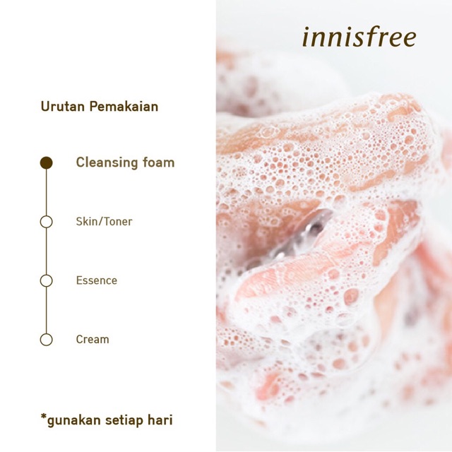 Innisfree Jeju Volcanic Pore bha Cleansing Foam 250gr