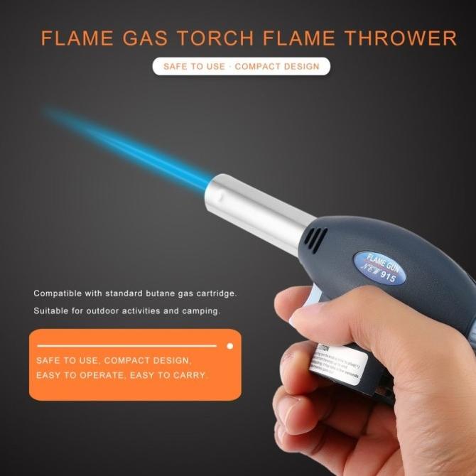 Kualitas terbaik] Gas Torch Butane Flame Gun Non Inverter