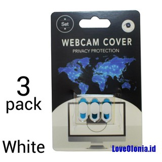 Stiker Cover Lensa Kamera Webcam Bahan Plastik Untuk