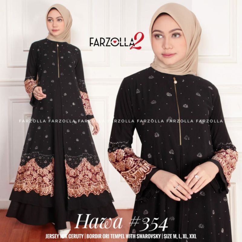 ABAYA TURKI HAWA 354 BY FARZOLLA