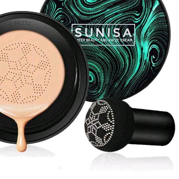 ֍ SUNISA ORI 100% Sunisa BB CUSHION MUSHROOM HEAD WATERPROOF ❃