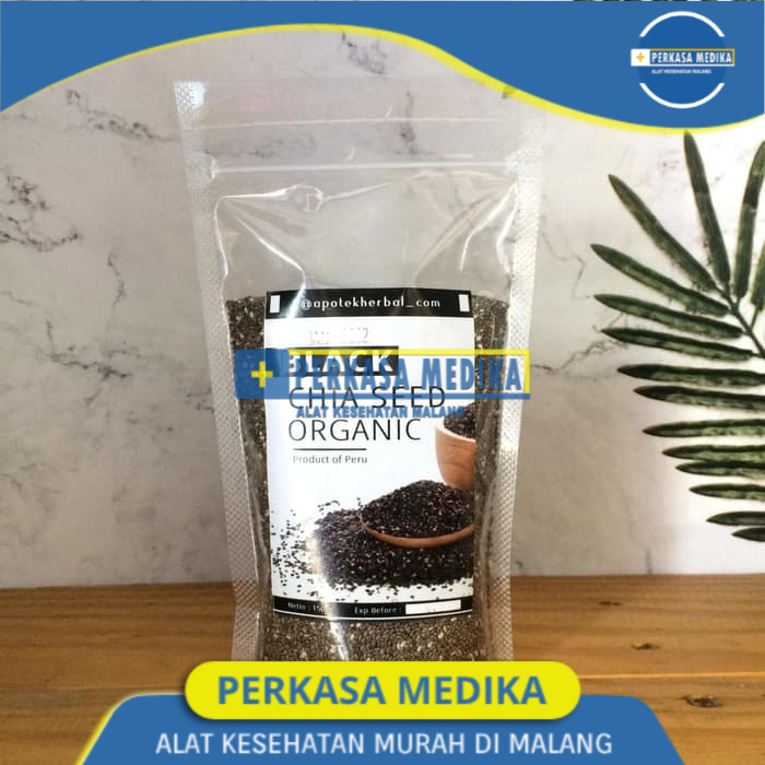 

ORGANIC BLACK CHIA SEED 100gr di Perkasa Medika Malang