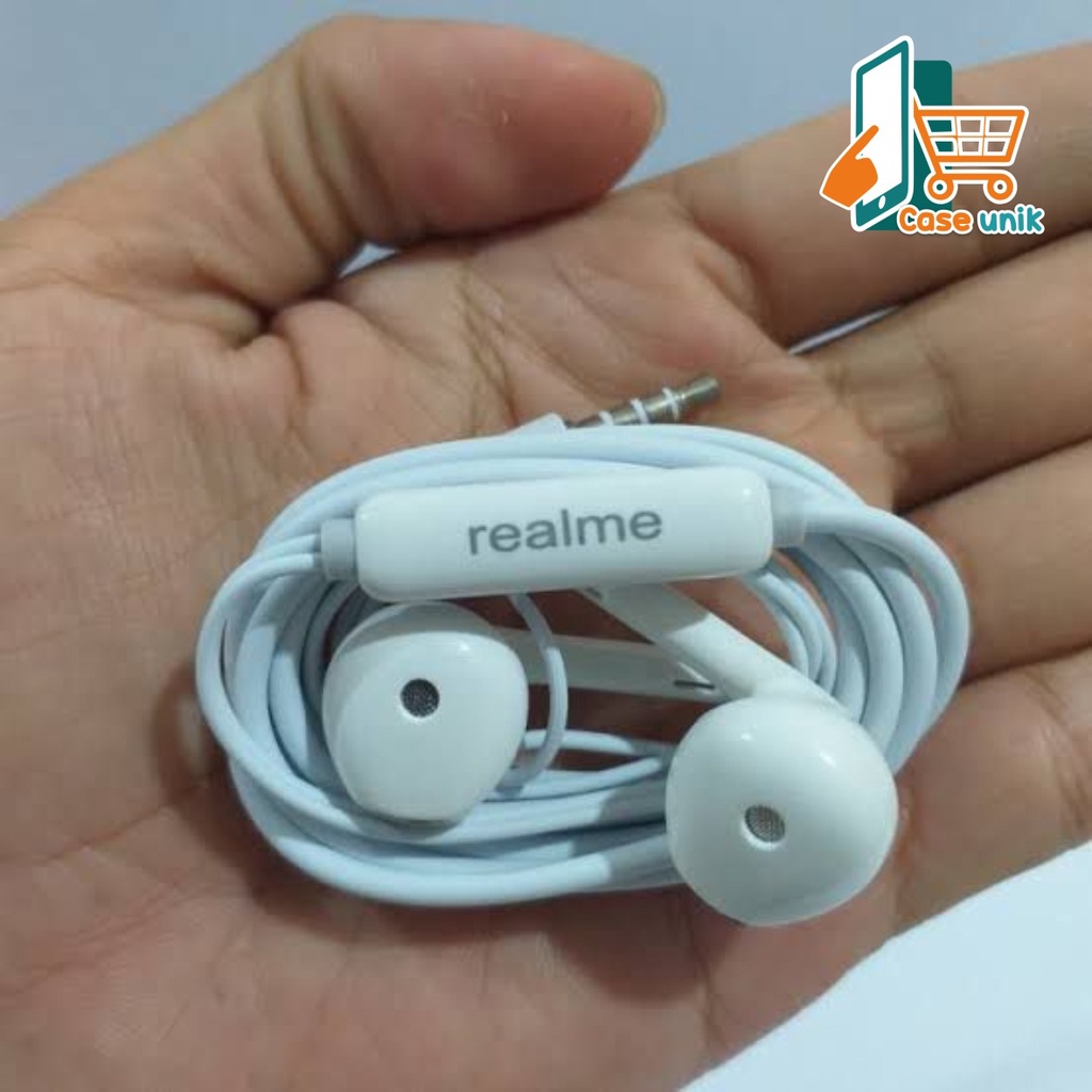 R15 Headset headsfree earphone Hf ORIGINAL REALME 2 3 5 6 7 pro C1 c2 c3 c11 c15 c12 c17 c20 C21y JACK 3.5MM CS3280