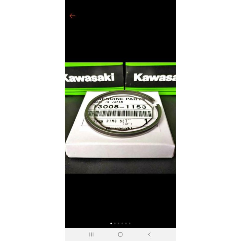 RING SEHER NINJA 150 R RING PISTON 150 RR ORIGINAL KAWASAKI