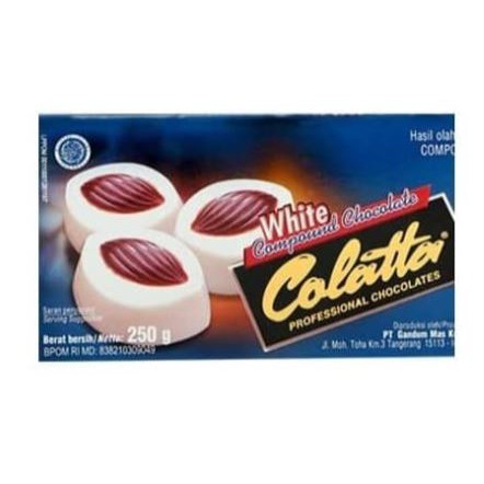 

COKELAT COMPOUND Colatta White 250gr