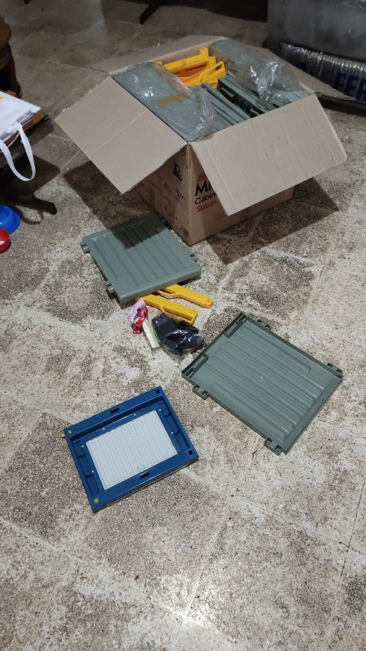 Lemari Plastik Mini My Susun 5 Lemari Pakian Plastik Minimalis S/5