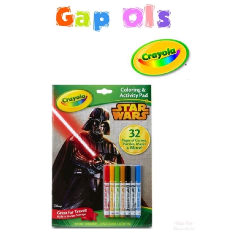 

Crayola Star Wars Color & Activity Book