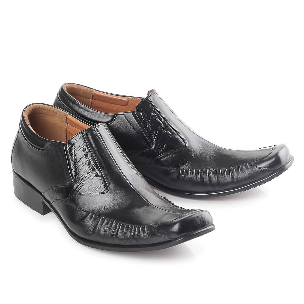 Sepatu Formal / Kantor / Pantofel Pria - LBP 287  blackkely 100% Original