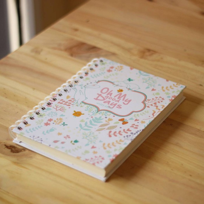 

Notebook Custom Buddybooks Buku Jurnal Planner FRAME12 Agenda Diary