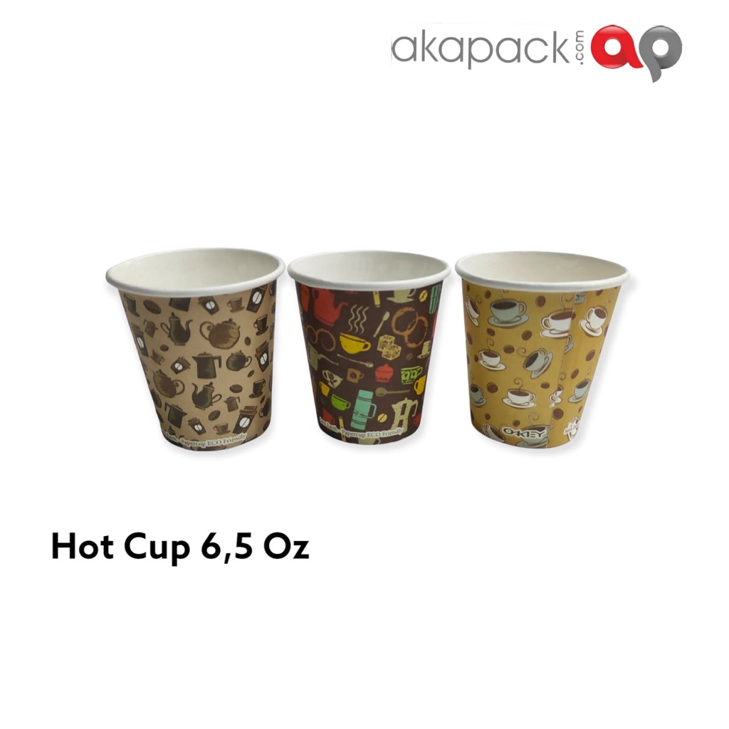 

Paper Cup 6,5 oz - Hot Cup Gambar