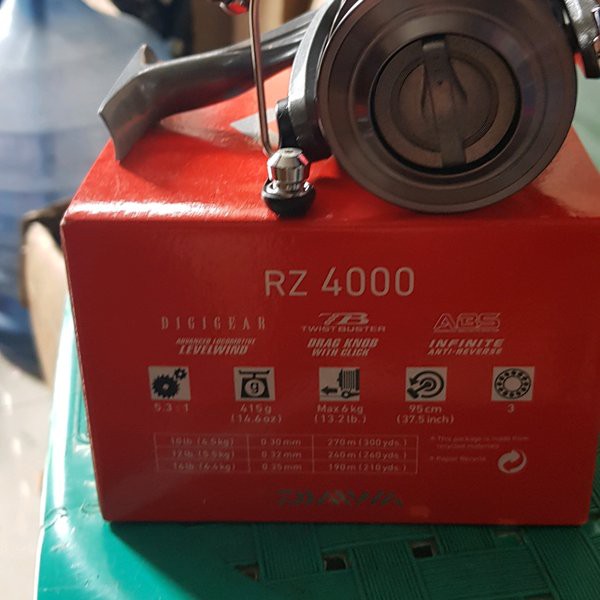 reel daiwa rz 4000