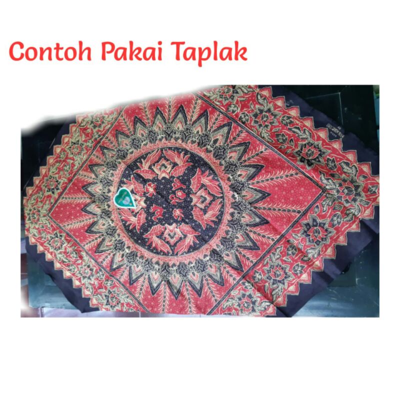 Taplak Meja Batik Cantik Manis Merak Manis Taplak Meja Tamu Taplak Meja Kantor