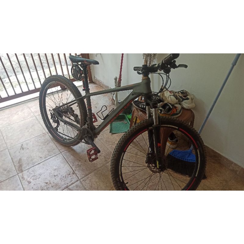 Sepeda Gunung MTB Pacific Blizzard 5.0 27.5 inch Gray Bekas