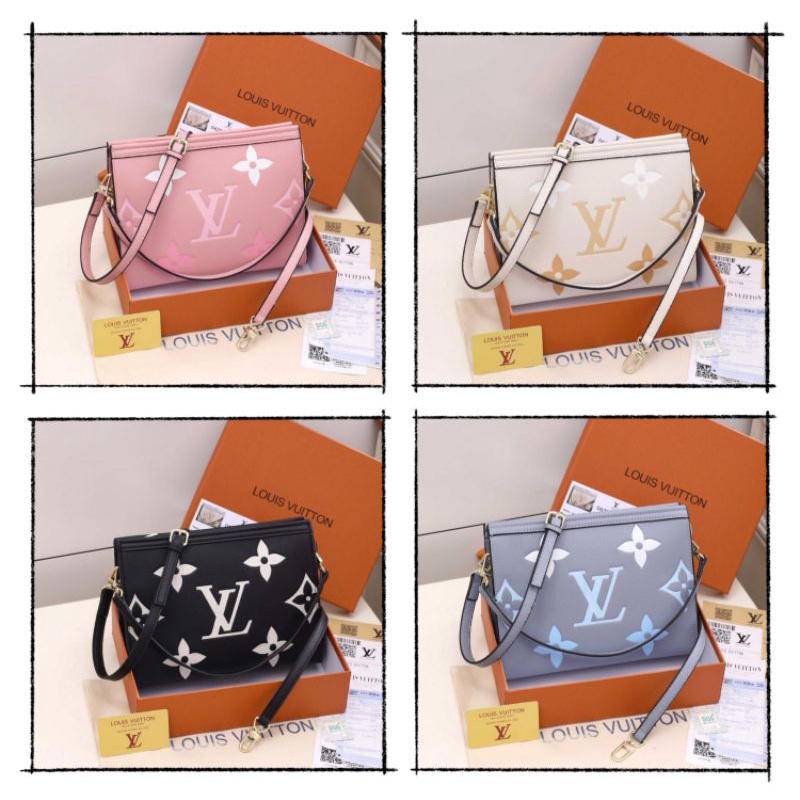 LV CLUTCH EMBOSS GIANT / HANDBAG