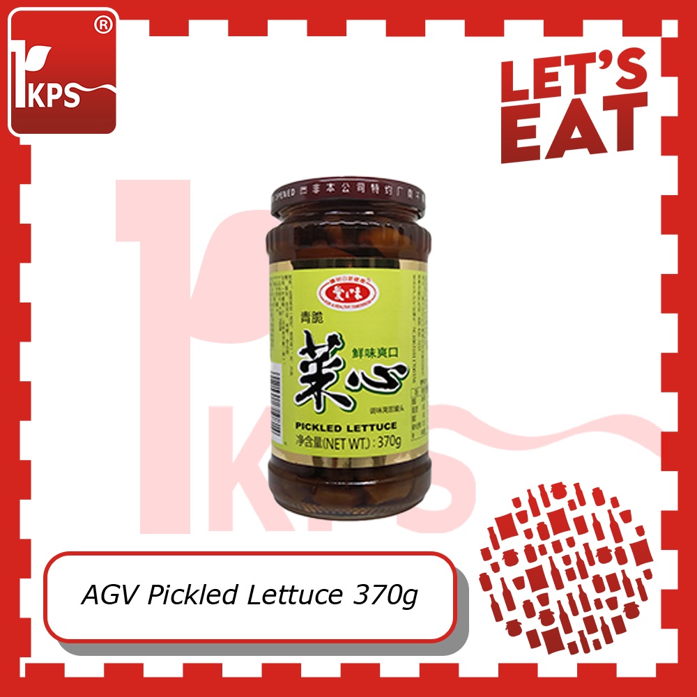 

Pickled Lettuce 370g "AGV" / Asinan Selada / Acar Selada / Selada Fermentasi