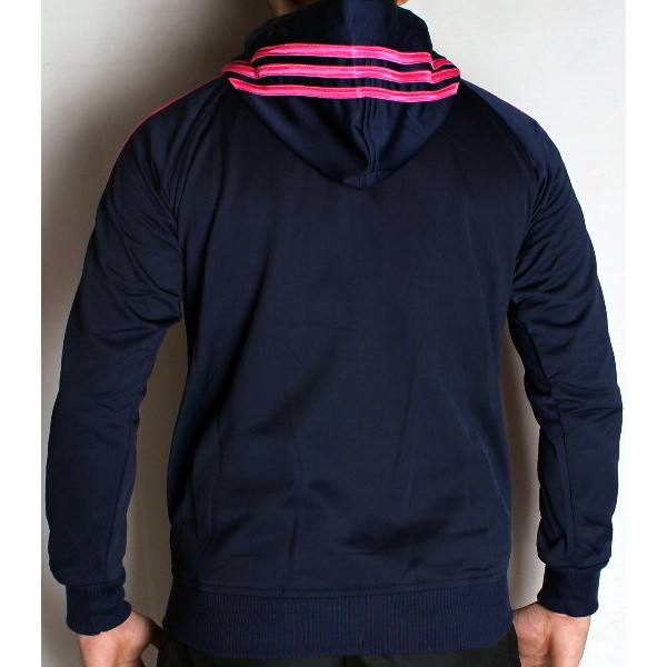 MODEL BARU Jaket Murah Adidas Biru Dongker list pink (TR8) TERMURAH