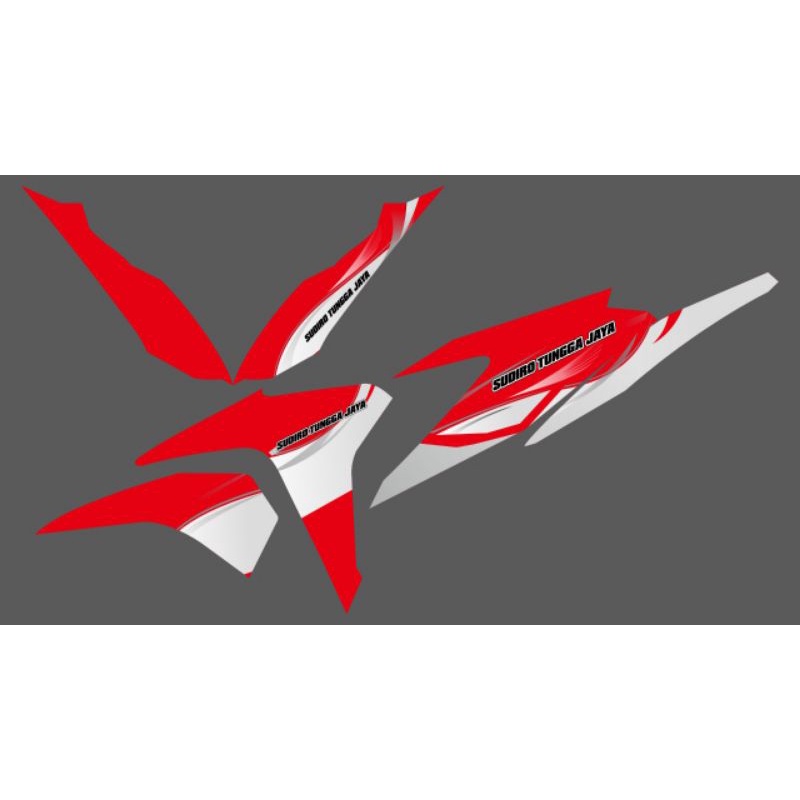 Striping Transparan Vario 125 Old bohlam Livery Bus STJ ( SHANKARA )